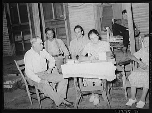 Russell Lee, Officers of Local Workers' Alliance, Muskogee, Oklahoma July 1939