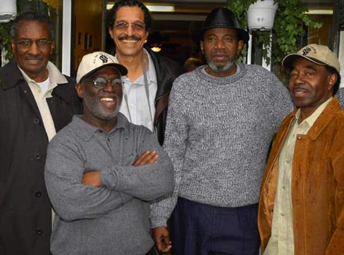 Hank Jones, Ray Boudreaux, John Bowman, Harold Taylor, and Richard Brown