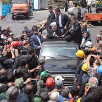 Protesting Miners in Iran