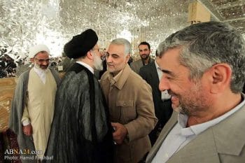 | Qasem Soleimani R and Ebrahim Raisi | MR Online