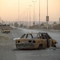 Outskirts of Mosul, Northern Iraq, Western Asia. 17 November, 2016.