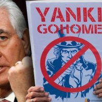 Tillerson - Yanki go home