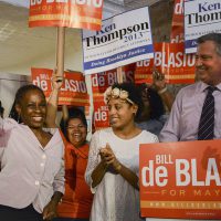 Chirlane McCray and Bill de Blasio