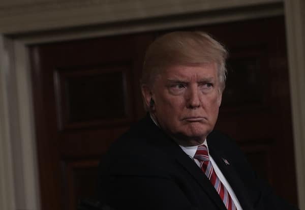 | US President Donald Trump participates in a joint news conference with Amir Sabah Al Ahmad Al Jaber Al Sabah of Kuwait September 7 2017 Photo by Alex WongGetty Images | MR Online