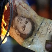 Burning bolivar