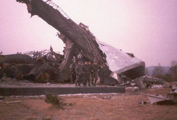 | An image allegedly taken after the destruction of Monument to the Victory of the people of Slavonia in Croatia 1992 | MR Online