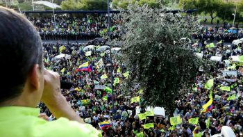 | Rafael Correa speaking | MR Online