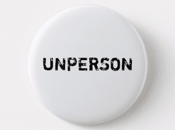 | Unperson Button Badge Orwell 1984 | Zazzlecomau | MR Online