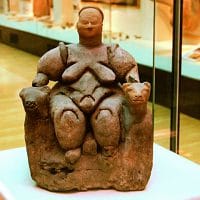 Mother Goddes from Çatalhöyük (Turkey)