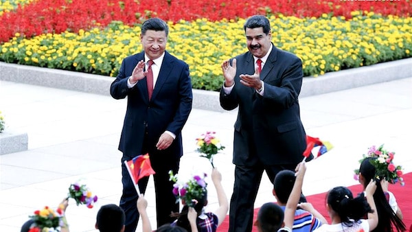 | Chinese President Xi Jinping holds a welcome ceremony for his Venezuelan counterpart Nicolas Maduro before their talks in Beijing capital of China Sept 14 2018 Yao Dawei | Xinhua | MR Online