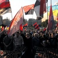 Ukraine’s Right Sector rally in Kiev in 2015