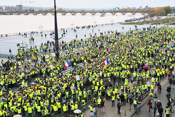 | Gilets Jaunes in Bordeaux FranceCreditCaroline BlumbergEPA via Shutterstock | MR Online