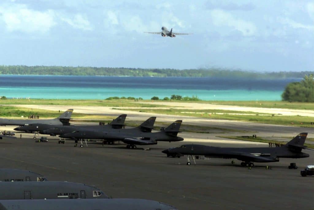 | B 1 bomber accelerates for take off during Operation Enduring Freedom in 2001 | MR Online