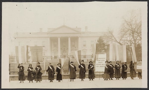 | Picket Line 1917 US Embassy The Hague Flickr | MR Online