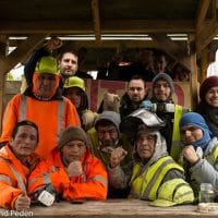 UVW recycling workers on a wildcat strike