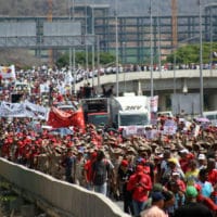 May Day march in support of President Nicolas Maduro in Venezuela