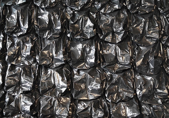 | Nils Völker 88 2 an inflatable garbage bag installation | MR Online