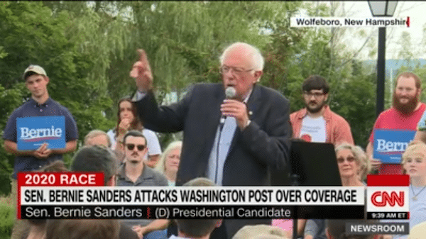 | Heres the Evidence Corporate Media Say Is Missing of WaPo Bias Against Sanders | MR Online