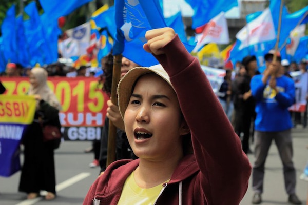 | May Day rally Jakarta 2019 | Risa KrisadhiZuma PressPA Images | MR Online