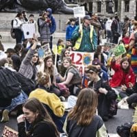 Photos taken at the Global Climate Strike in London on Friday 15th March 2019.