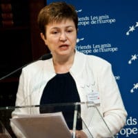 Kristalina Georgieva, selected as Managing Director of the IMF on September 25, 2019