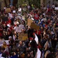 Protests against president Miguel Juan Sebastián Piñera Echenique in Chile, October 21, 2019