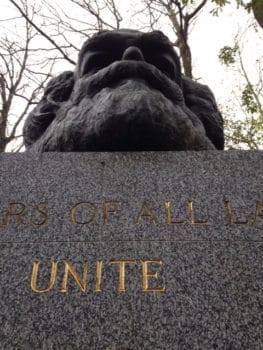 | Karl Marx | MR Online's grave at Highgate cemetery in London, England