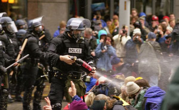 | WTO protests in Seattle November 1999 Photo Steve Kaiser via flickr | MR Online