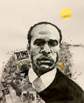 | Suhad Khatib Frantz Fanon ink on paper 18×24 2019 | MR Online