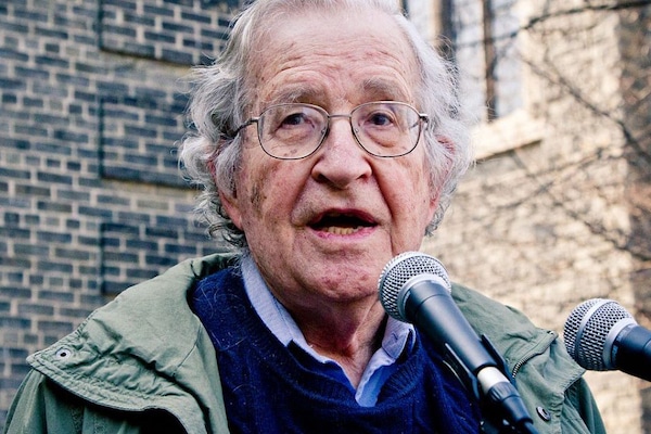 | Noam Chomsky in 2011 Photo Andrew RuskWikimedia Commons CC BY 20 | MR Online