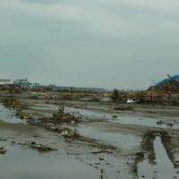 Tsunami Ruins, Japan, 2011. Photo: CC BY 2.0/Yisris.