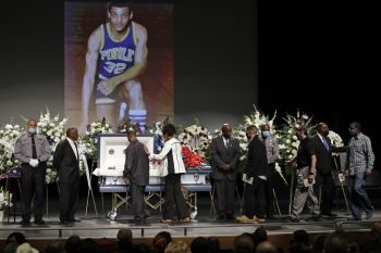 | Mourners view the body of Federal Protective Services Officer Dave Patrick Underwood after a memorial service on June 19 2020 in Pinole Calif Photo Ben MargotAP | MR Online