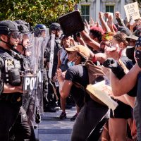 George Floyd protest by the White House May 30 2020