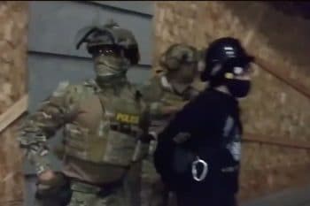 | Unidentified unmarked officers in military gear arresting a protestor in Portland OR on July 16 2020 | MR Online