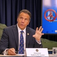 New York Governor Andrew Cuomo speaks during a COVID-19 briefing on July 6, 2020 in New York City. Photo: David Dee Delgado/Getty Images