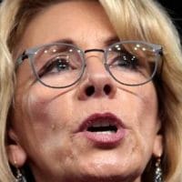 U.S. Secretary of Education Betsy DeVos speaking at the 2017 Conservative Political Action Conference (CPAC) in National Harbor, Maryland. (Photo: Gage Skidmore)