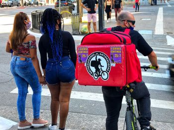 | Second breque dos Apps breaking the apps protest delivery app workers go on strike São Paulo Brazil 25 July 2020 Roberto ParizottiFotos Públicas | MR Online