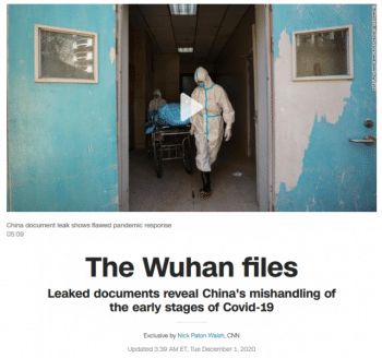 | CNN 113020 examined Chinas mishandling of the early stages of COVID 19 despite the fact that China brought its pandemic under control within two months whereas CNN is based in a country that at the time was seeing its own outbreak surge to unprecedented heights | MR Online