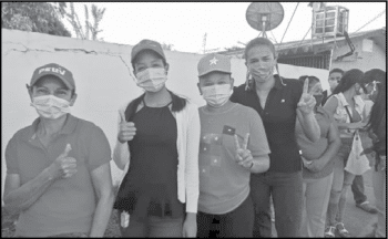 | Voters waiting in line to participate in the voting simulation ahead of the parliamentary elections in Apure Venezuela November 15 2020 | MR Online