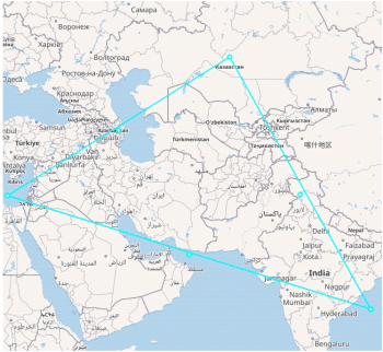 | Figure US empires triangle of control a geopolitical target area it seeks to control to prevent Russias southern and Chinas western geopolitical advances as well as the emergence of any local power think Iran | MR Online