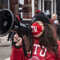 The Sun-Times (1/12/21) demands, “As the vaccine is rolled out to them in the coming weeks, teachers need to rise to the occasion and return to in-person teaching right now.”