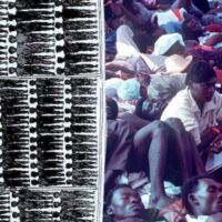 Right image: USCGC Harriet Lane transporting Haitian asylum seekers in 1991. USCG photo.