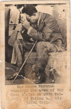 | Kwame Nkrumah receives the news of the coup détat on February 24 1966 during his peace mission in Asia Source adomonlinecom | MR Online