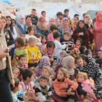 Syrian refugees in Iraq Syrian refugees participate in SGBV awareness event at Kawrgosk Camp in Erbil, Iraq. Photo: Sarah Chardonnens/UNDP Iraq (2013) Over 6.5 million Syrians have fled their homes as a result of the ongoing violence in Syria. 36% of the 6.5 million Syrians have fled into neighboring Egypt, Iraq, Jordan, Lebanon, Turkey and North Africa. Photo: UNDP Syria (2013)