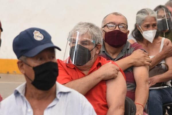 | Elderly waiting in line for their shots at a mass vaccination drive at Ecatepec town of Mexico 22 February | Jose M RuizEyepixabacapresscom | MR Online