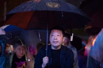 | Director Jia Zhangke at an event in Fenyang Shanxi province 2020 Hu YuguangIC | MR Online