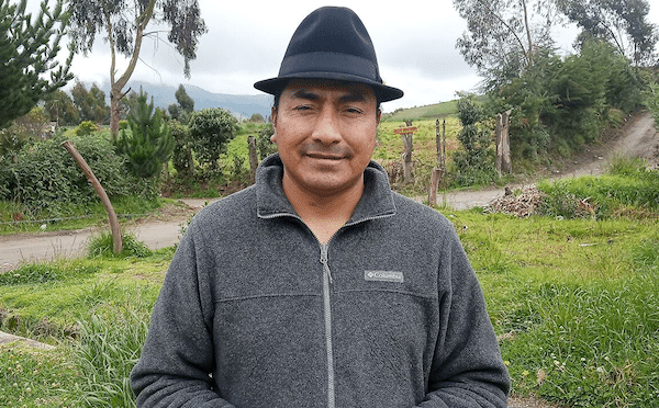 | Leonidas Iza leader of the Indigenous Peasant Movement of Cotopaxi © Sputnik Marco Teruggi | MR Online