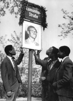 | A monument to Patrice Lumumba built by Leipzigs Free German Youth the street was later renamed Lumumba Street in a ceremony with Congolese students 1961 | MR Online