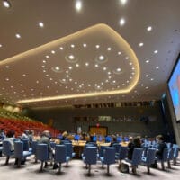 Rashid Khalidi at the UN Security Council on May 27, 2021