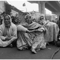 Women farmers from Punjab and Haryana protest at the Tikri border in Delhi, 24 January 2021. Vikas Thakur / Tricontinental: Institute for Social Research